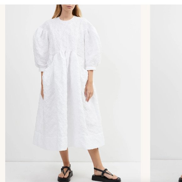 Simone Rocha white Smock Dress small - Picture 1 of 7